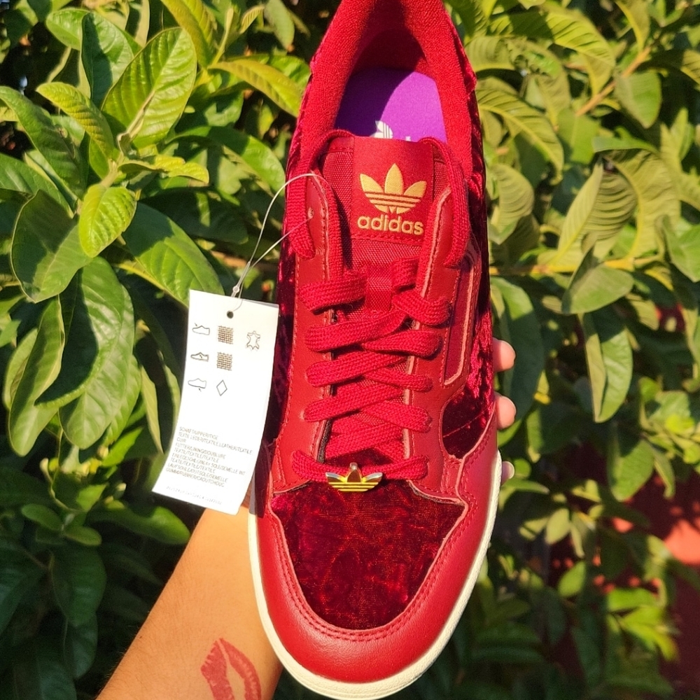 Adidas Continental 80 Velvet Pack Burgundy